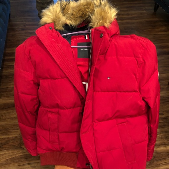 tommy hilfiger short snorkel jacket